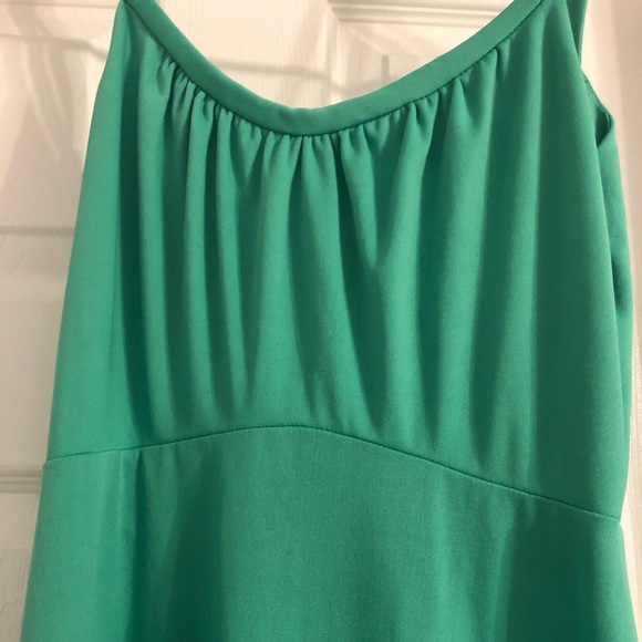 GREEN MAXI DRESS - Picture 2 of 3